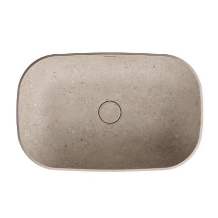 Раковина Kerama Marazzi MAGICA МАДЖИКА MA.wbi.65\STB встраиваемая сверху 65, бежевый камень