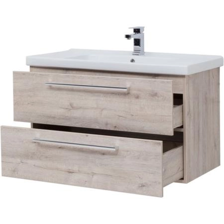 Тумба Dreja GIO 100 см под умывальник дуб кантри, подвесная