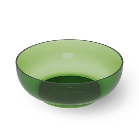 Dea Design Round Ванна 150х150х52см., отдельностоящая, Glasstech, прозрачная смола, цвет: Emerald R3