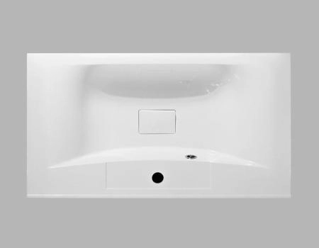 Тумба под раковину Belbagno MARINO Bianco Lucido подвесная 800x450x500 MARINO-800-2C-SO-BL-P