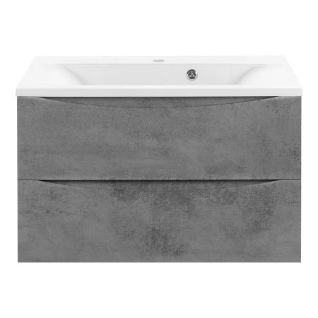 Тумба под раковину Vincea Mia 750 подвесная, 2 выкатных ящика soft close, Beton
