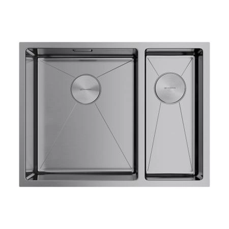 Кухонная мойка Omoikiri Taki 58-2-U/IF-IN-L нерж.сталь/нержавеющая сталь 4993768