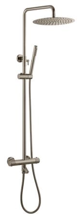 Стойка для душа Boheme c термостатом UNO Nickel Brush 468-T-NB