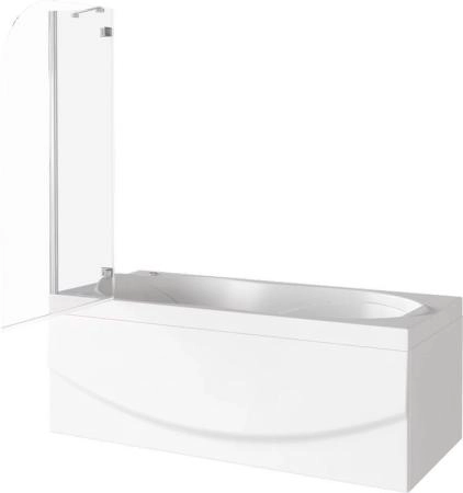 Шторка на ванну GOOD DOOR SCREEN 2Н-100-C-CH 5 мм 100 прозрачное