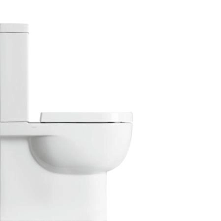 SIMAS E-LINE Унитаз моноблок 62х35см, универсальный слив, с бачком с механизмом, цвет: белый