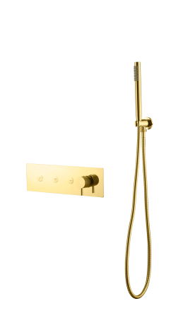 Смеситель FUSION Boheme с ручным душем GOLD 130-SYS-G