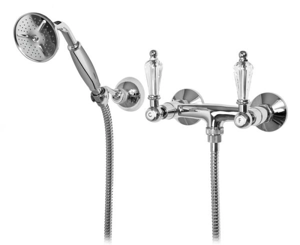 Смеситель CEZARES DIAMOND-D-02-Sw для душа,бронза