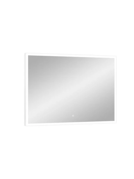 Зеркало Континент Frame white standart 1000x700 ЗЛП2 с подсветкой