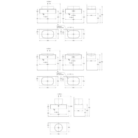 Тумба Kerama Marazzi MAGICA МАДЖИКА MA.90.1\VR.M подвесная 90, 1 ящик, венецианский красный матовый