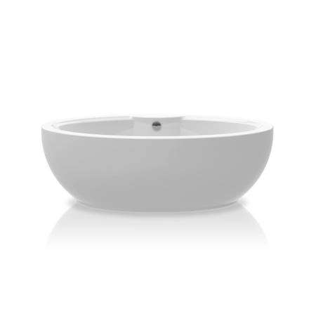 KNIEF Oval  Ванна отдельностоящая 180x95x62.5 см, без слива-перелива, цвет: белый