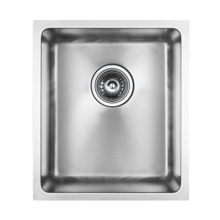 Кухонная мойка Paulmark нерж. Cталь VISTA PM904438-BS 380х440мм брашированная нерж. Сталь