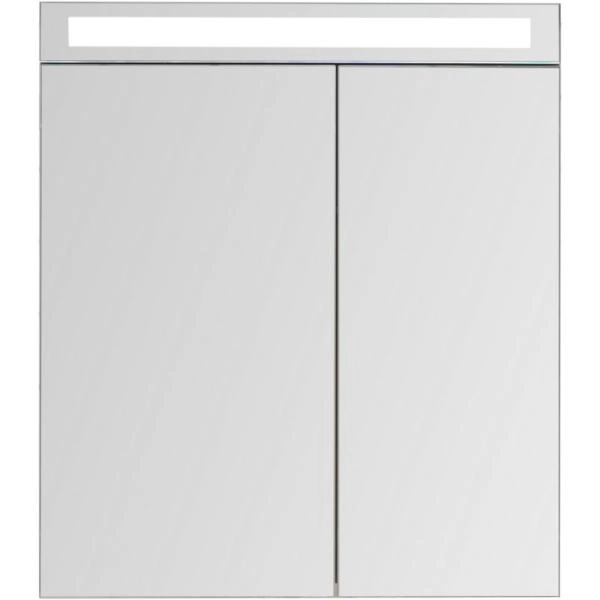 Шкаф-зеркало Dreja MAX 70 с LED-освещением, дуб кантри