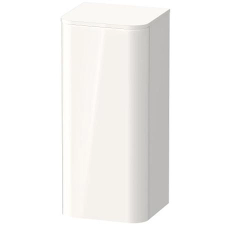 Duravit Happy D.2 Plus Пенал подвесной 88x40x36см 1 дверь, 2 стекл. полки, SX, цвет: белый глянцевый