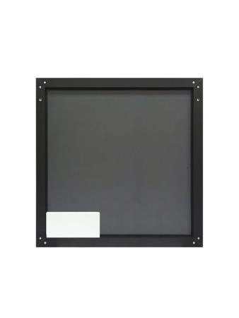 Зеркало Континент Solid Black standart 800x800 ЗЛП1608 с подсветкой