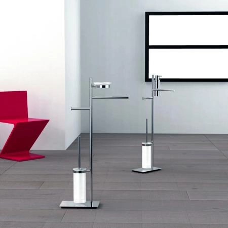 Стойка Colombo Square B9918 с аксессуарами 81см хром