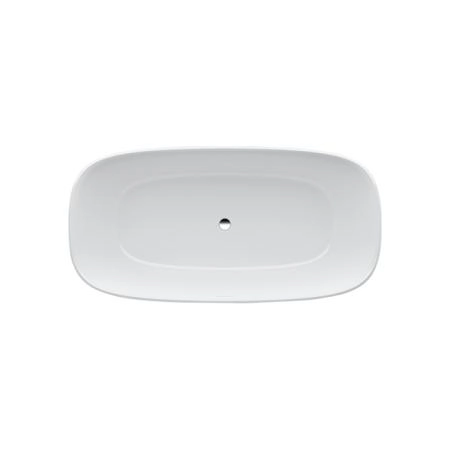 Laufen INO Ванна 1700х750х520мм, свободностоящая, с слив-переливом,  материал: Sentec solid surface, цвет: белый (СПЕЦЕНА с нашего склада!)