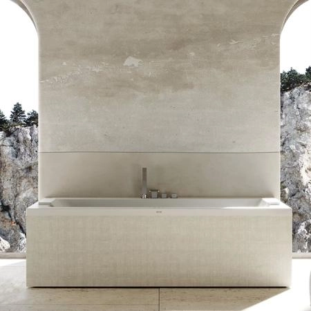 Jacuzzi Sharp Double Ванна 190x90x57см, гидромассажная, Rainbow&Clean System, со смесителем, цвет: белый