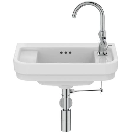 Ideal Standard Calla Раковина 50х32xh18см., подвесная, с 1 отв., Dx, с крепежом, цвет: белый глянец