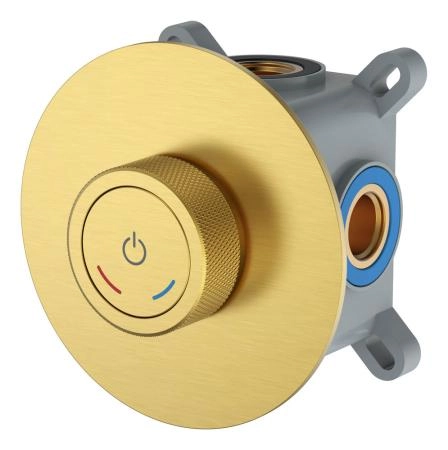 Смеситель автоматический встроенный Boheme TECH Matt Gold 154-4-MG