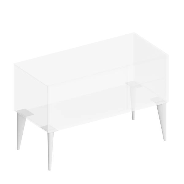 Ножка Kerama Marazzi ATOLLO АТОЛЛО ATlg.32\CL Коно классические, белые матовые
