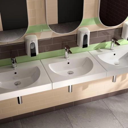 Раковина Kerama Marazzi BUONGIORNO БОНДЖОРНО BG.wb.60 подвесная/мебельная 60, белая глянцевая