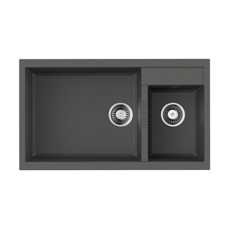 Кухонная мойка Omoikiri Tedori 86-2-LB-PL Tetogranit/платина 4993939