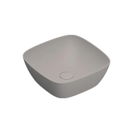 Catalano Alvea Раковина 40x40см накладная, без отв., цвет: Tortora Satinato
