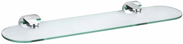 Стеклянная полка для ванной WONZON & WOGHAND FIRST, Хром (WW-8427)