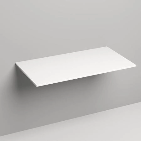 Salini Столешница 100х50х1.5 cм, из материалов S-Stone, цвет: белый матовый