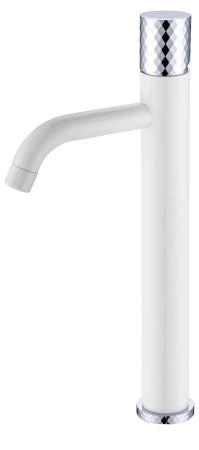 Смеситель STICK Boheme для умыв. выс. WHITE DIAMOND CHROME_Комплект 122-WCR