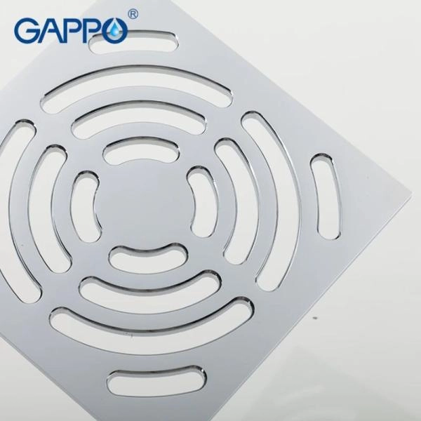 Душевой трап Gappo G81052 хром 100x100мм