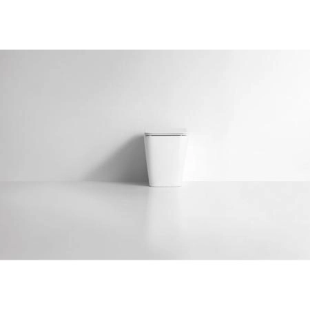 Унитаз CeramaLux NS-3170 54 см приставной безободковый микролифт