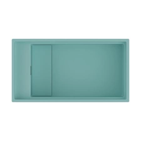 Кухонная мойка Omoikiri Kinaru 86-U/I-AZ Artceramic/azur blue 4993028