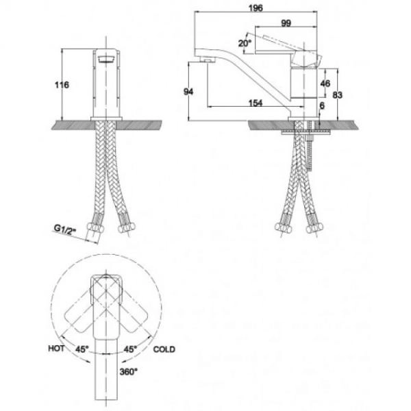 Смеситель для кухни KAISER Sonat (34010-1) бронза
