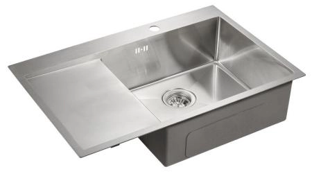 Кухонная мойка Paulmark ATLAN R PM217851-BSR правая 780х510мм брашированная нерж. сталь