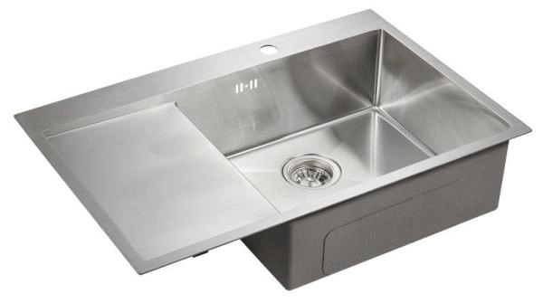 Кухонная мойка Paulmark ATLAN R PM217851-BSR правая 780х510мм брашированная нерж. сталь