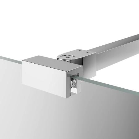 Фиксатор для стеклянной шторки Vetro/Ветро, 25 см,  хром