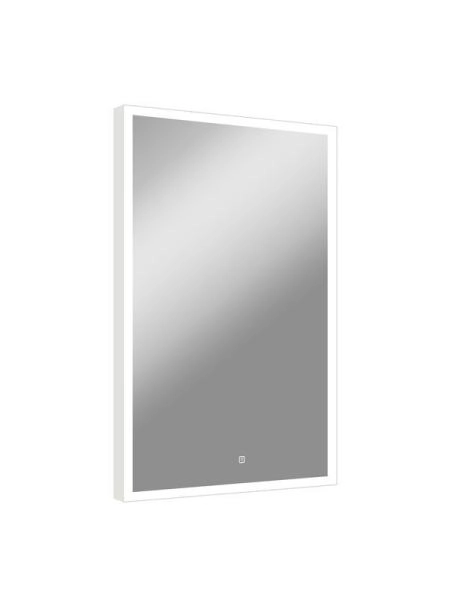 Зеркало Континент Frame white standart 700x1000 ЗЛП437 с подсветкой