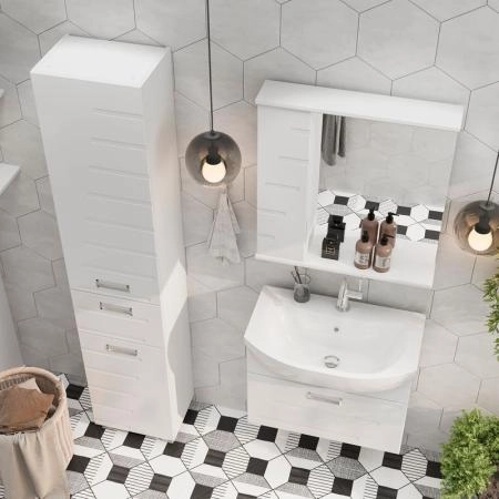 Тумба для ванной Volna Joli 70.1Y подвесная (Балтика) раковина отдельно