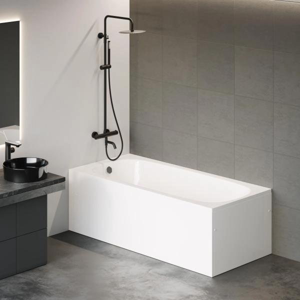 Ванна BERGES NELU 50024 акриловая 180x80 с каркасом