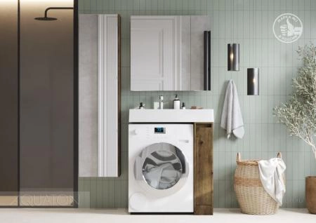 Тумба под раковину AQUATON Лондри 20 Дуб Рустикальный без фасада 1A267101LHDR0