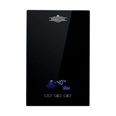 Электрический проточный водонагреватель PRIMOCLIMA VITA 8.5 кВт, черный