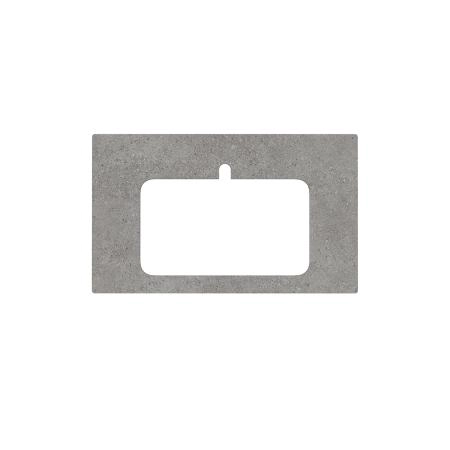 Столешница Kerama Marazzi PLAZA ПЛАЗА PL2.DL500900R\80 Столешница из керамогранита Фондамента 80, серая