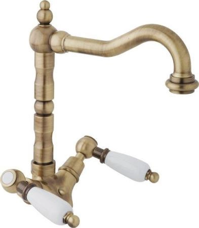 Смеситель CEZARES FIRST-LS2-02-Bi для раковины,бронза с донным клапаном