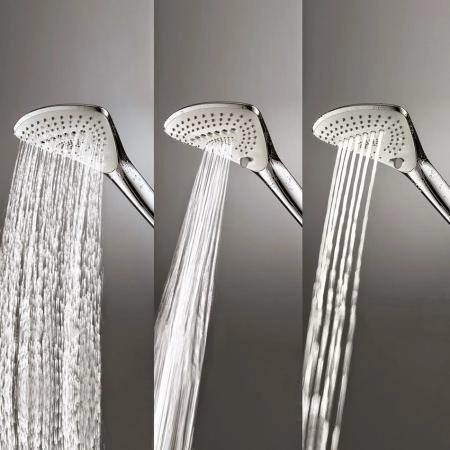 Душевая лейка Kludi Fizz 3S 6770043-00, цвет белый/хром