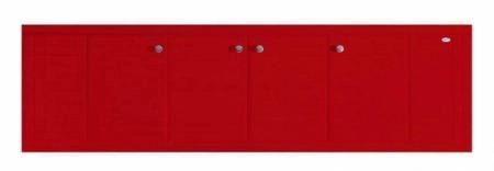 Экран под ванну Bellezza 180 красный