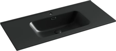 Умывальник накладной прямоугольный (цвет Черный Матовый) Element 1010*465*180мм