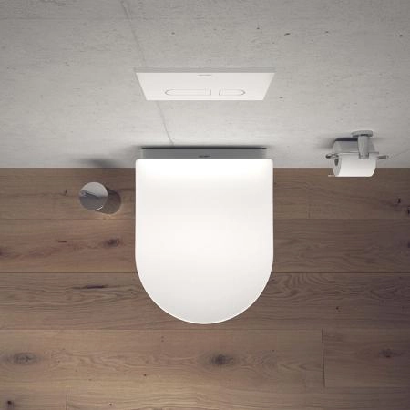 Duravit Soleil by Starck Унитаз 37х48см., подвесной, безободковый, Weiß Hochglanz, HyG, цвет: белый