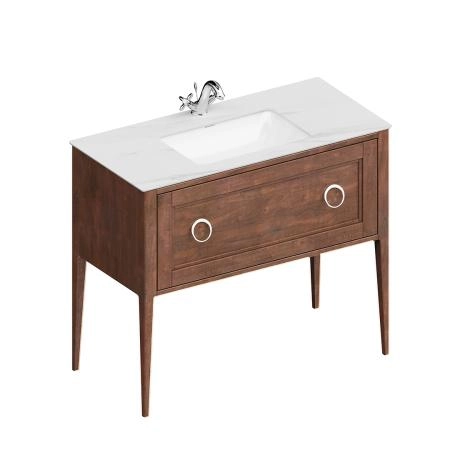 Тумба Kerama Marazzi PLAZA CLASSIC ПЛАЗА КЛАССИК PL.CN.100.1\NUT.M напольная 1 ящик 100, орех матовый