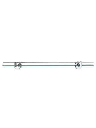Стеклянная полка для ванной WONZON & WOGHAND EASY, Хром (WW-8127)